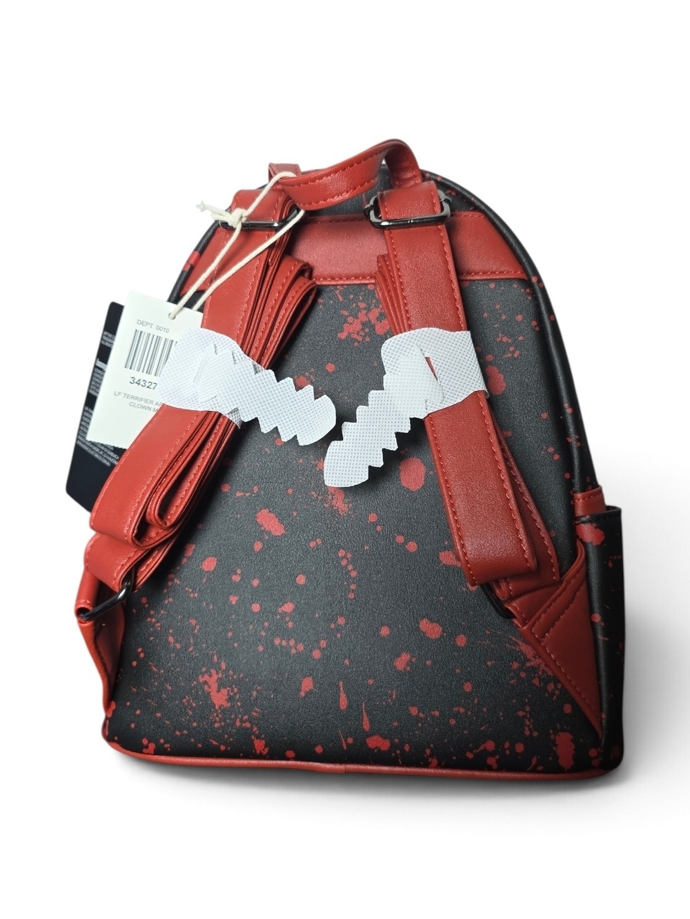 Loungefly Terrifier Art the Clown Splatter Mini Backpack NWT Horror - Picture 4 of 5